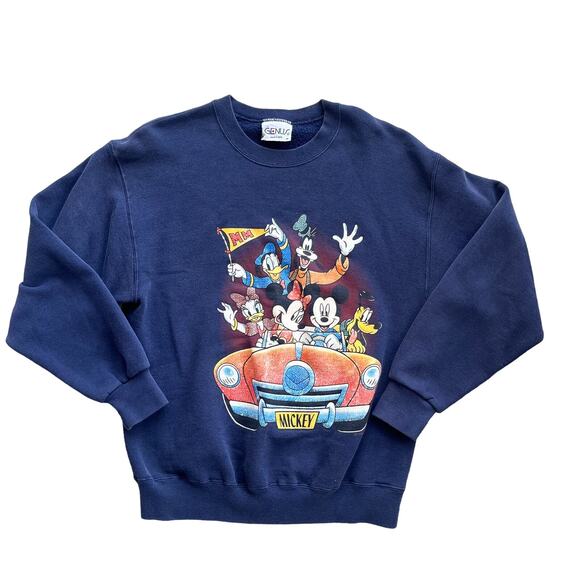 Vintage Genus Mickey and Friends Sweatshirt Medium - Picture 2 of 8
